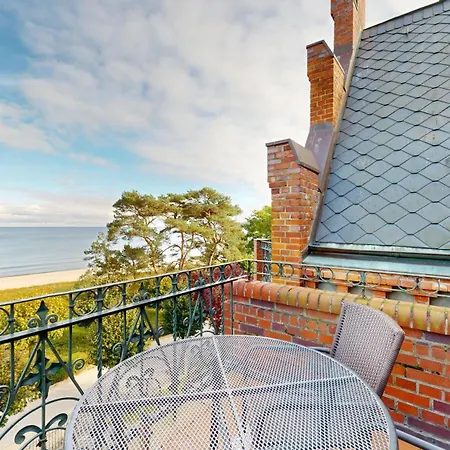 Direkt Am Mit Meerblick Und Balkon,villa Glueckspilz, 公寓