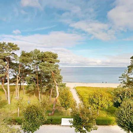 Direkt Am Mit Meerblick Und Balkon,villa Glueckspilz, Apartment Binz