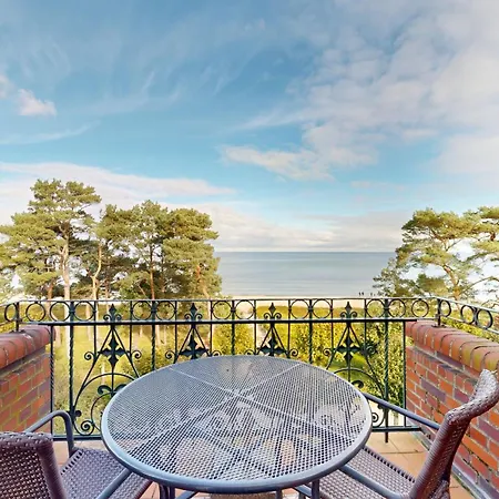 Direkt Am Mit Meerblick Und Balkon,villa Glueckspilz, 公寓 *