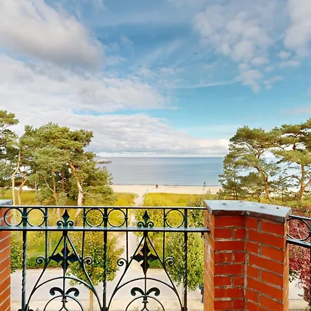 Direkt Am Mit Meerblick Und Balkon,villa Glueckspilz, 公寓