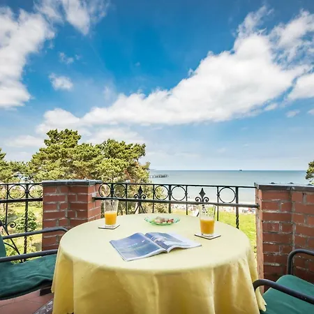 Direkt Am Mit Meerblick Und Balkon,villa Glueckspilz, * Binz